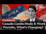 Video thumbnail for Canada's New Immigration Rules: Study & Work Permits Face Major Changes - What You Need To Know