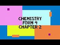 Video thumbnail for SPM CHEMISTRY KSSM FORM 4 CHAPTER 2: The Structure of the Atom