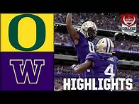 Video thumbnail for Oregon Ducks vs. Washington Huskies | Full Game Highlights