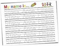 Video thumbnail for Personalized Name Tracing Worksheets: Handwriting Practice