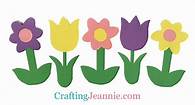 Video thumbnail for Flower Craft Printable (Free Flower Template) - Crafting Jeannie