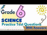 Video thumbnail for Exam Guide: Grade 6 Science (EM) Practice Test Questions With Answers