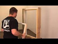 Video thumbnail for How to Remove a Wood Window Compression Sash