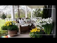 Video thumbnail for French Country Porch Makeover: Rustic Vintage Spring Decor for an Elegant Outdoor Welcome