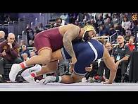 Video thumbnail for Gable Steveson Wins Fourth Big Ten Championship