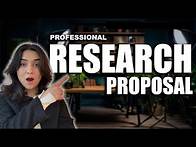 Video thumbnail for How to write a perfect Research Proposal for Scholarship: My winning Experience + templates