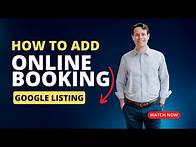 Video thumbnail for How To Add Booking Link to Google Business Page