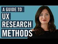 Video thumbnail for The UX Research Methods Every Designer Needs To Know