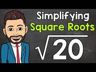 Video thumbnail for Simplifying Square Roots | Math with Mr. J