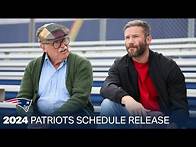 Video thumbnail for 2024 New England Patriots Schedule Release | Good Jules Hunting