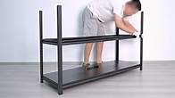 Video thumbnail for 72" H Garage Shelving Unit, Garage Storage Shelves 2500LBS Heavy Duty Shelving, Adjustable 5 Tier Metal Shelving Utility Shelf, Storage Rack for Industrial, Warehouse, Basement (16" D*36" W*72" H)
