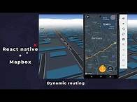 Video thumbnail for React-Native and Mapbox | Dynamic routing using Directions API