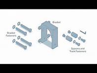 Video thumbnail for Interior Sliding Door Bypass Bracket Kit Installation | National Hardware