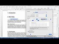 Video thumbnail for Tutorial: Simple way of creating (numbering) headings and subheadings in Word