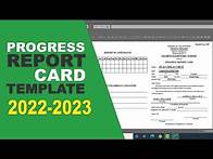 Video thumbnail for How to Create Progress Report Card (DepEd Form 138) in Microsoft Excel