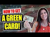 Video thumbnail for How to get a Green Card! Learn how to become a United States Permanent Resident.