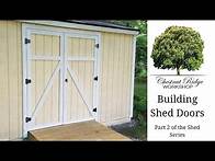 Video thumbnail for How To Build Shed Doors