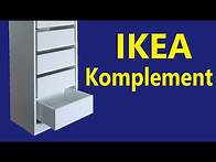 Video thumbnail for Ikea Komplement drawer assembly and installation