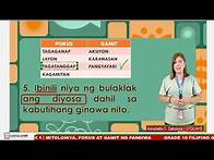 Video thumbnail for GRADE 10 FILIPINO QUARTER 1 WEEK 1 | MITOLOHIYA, POKUS AT GAMIT NG PANDIWA