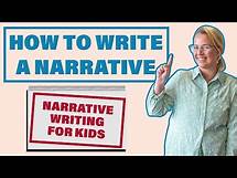 Video thumbnail for How To Write A Narrative // PART 1 Narrative Writing For Kids