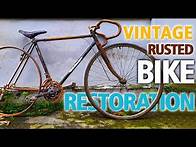 Video thumbnail for RUSTED BIKE RESTORATION - VINTAGE JAPANESE ROAD BIKE | CYCLE FIELDS |