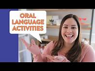 Video thumbnail for 3 Activities to Promote Oral Language // How to Develop Oral Language and Vocabulary in K-2