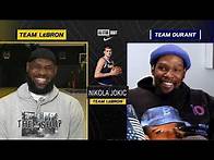 Video thumbnail for #TeamLeBron & #TeamDurant Draft | 2021 #NBAAllStar