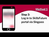 Video thumbnail for Steps to take attendance for SkillsFuture courses