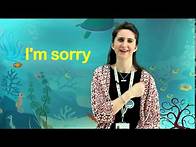 Video thumbnail for How to sign 'I'm sorry'