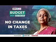 Video thumbnail for Income Tax Slab Announcements In Budget 2024: No Change In Direct & Indirect Taxes | Budget 2024