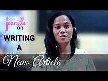 Video thumbnail for HOW TO WRITE A NEWS ARTICLE | CAMPUS JOURNALISM