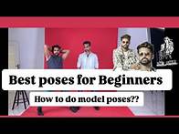 Video thumbnail for Male model poses for beginners/ How to pose for male model shoots