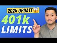 Video thumbnail for New 401K Contribution Rules in 2024 You Need to Know