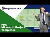 Video thumbnail for Free Microsoft Project Templates - Project Plan 365