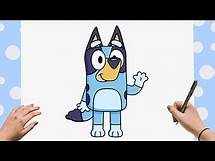 Video thumbnail for How to Draw Bluey 💙Step By Step Tutorial for Kids