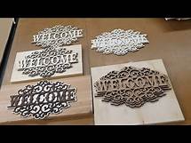 Video thumbnail for Beginner Laser Project #6 Layered Cut Sign