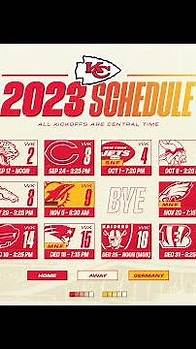 Video thumbnail for The 2023 Schedule is Here | Kansas City Chiefs