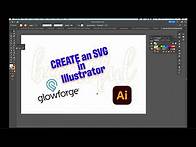 Video thumbnail for Create an SVG in Adobe Illustrator for Glowforge and other laser printers beginner tutorial