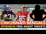 Video thumbnail for Top 32 Bengals Free Agent Targets On Offense In 2025 Ft. George Kittle, Aaron Jones & Will Hernandez