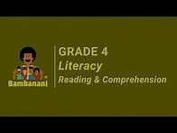 Video thumbnail for Grade 4 - Literacy - Reading and Comprehension