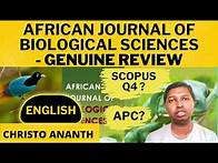 Video thumbnail for Christo Ananth - African Journal of Biological Sciences - AFJBS - Scopus - Genuine Review - English