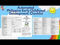 Video thumbnail for HOW TO USE AUTOMATED ECCD CHECKLIST FOR KINDERGARTEN