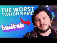 Video thumbnail for How To Pick A Good Username For Twitch - Generators And Ideas!