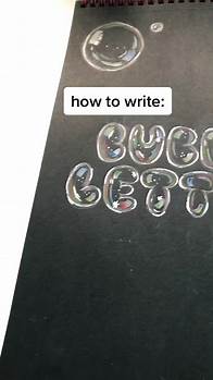 Video thumbnail for 𝓗𝓮𝔂 𝓾 (@dontworryurbeautiful) - Fancy Artsy Bubble Letters: Tips and Techniques