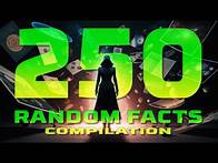 Video thumbnail for 250 RANDOM Facts That Will Blow Your Mind! Compilation 1