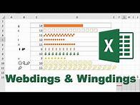 Video thumbnail for How to make in-cell picograms in excel using symbols and the REPT formula