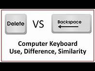 Video thumbnail for What is the use of Backspace and Delete key | Keyboard: Backspace Vs Delete | KeyPoints Education