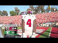 Video thumbnail for Ohio State takes 3-TD lead early in 2nd quarter of the Rose Bowl vs. Oregon 😳 | ESPN CFB