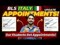Video thumbnail for BLS Italy Portal Updates | How You Can Book Appointments | BLS Italy Updates 2024 | Portal Working!
