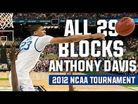 Video thumbnail for Anthony Davis: All 29 blocks from the 2012 NCAA tournament